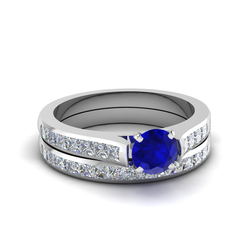 Cathedral Shire Wedding Ring Set In 14k White Gold Fascinating Cathedral Shire Wedding Ring Set In Fdens877rogbs Nl Wg