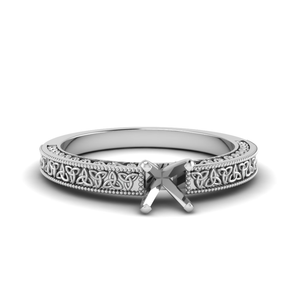 Celtic Solitaire Ring Setting