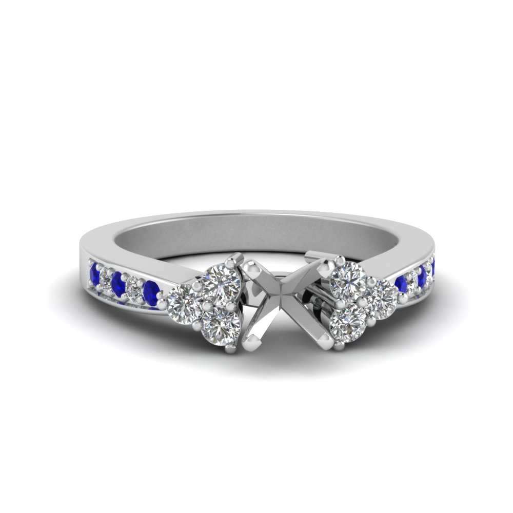 Petite Pave Accent Diamond Ring