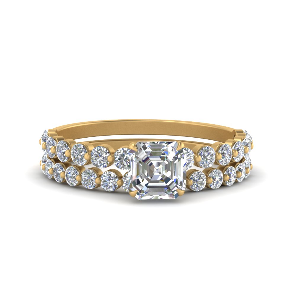shared-prong-asscher-lab diamond engagement-and-wedding-ring-set-in-FDENS3023AS-NL-YG.jpg