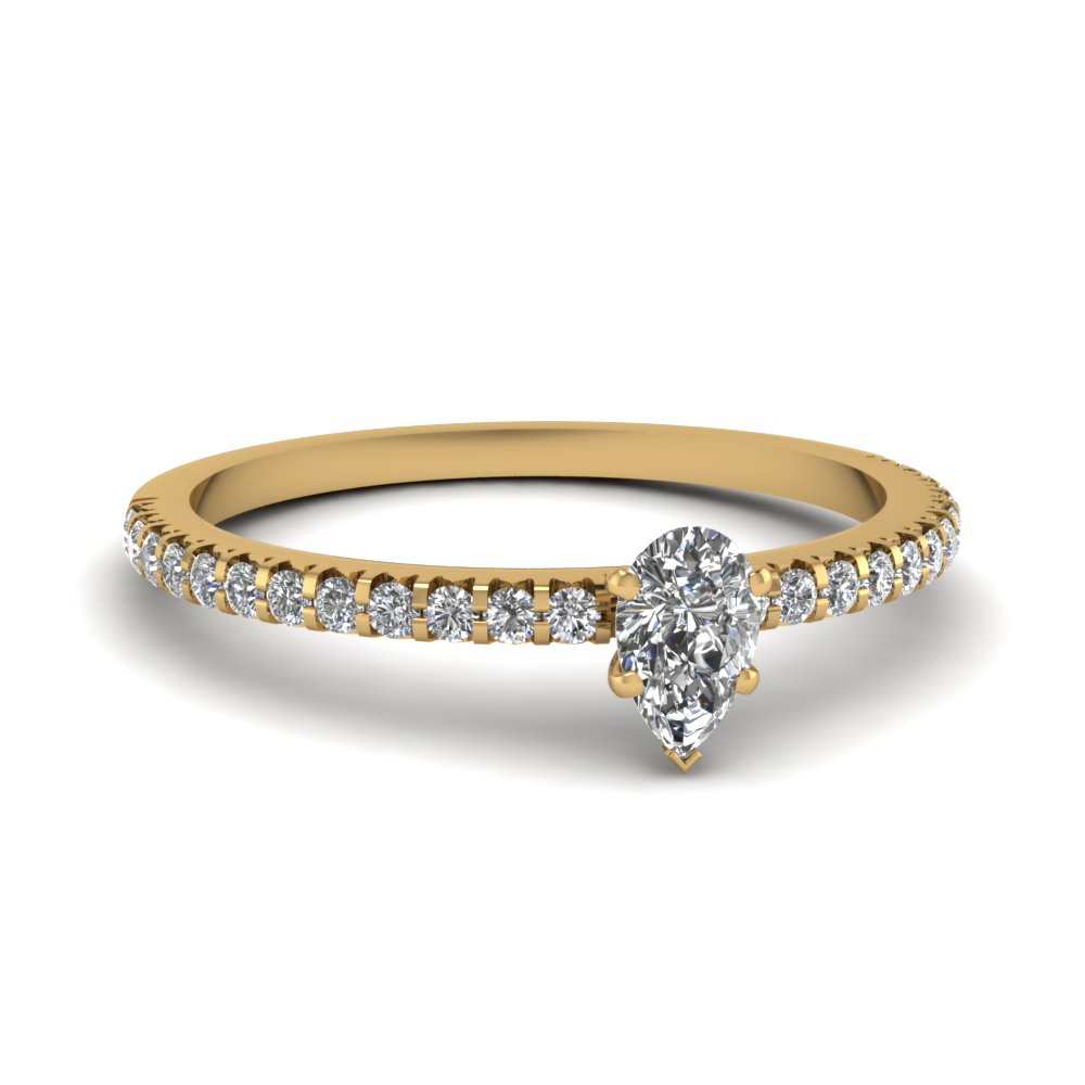 Delicate And Affordable Engagement Rings