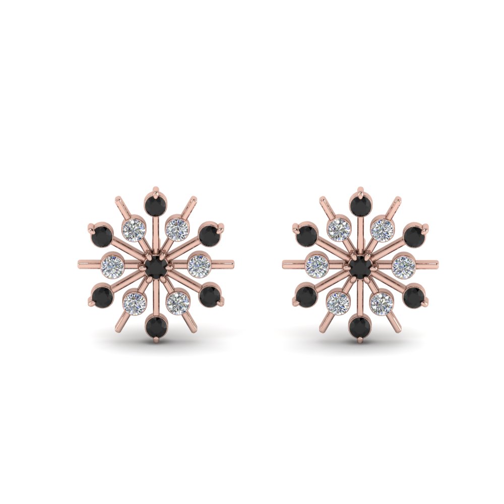Snowflake Diamond Earring Snowflake Diamond Earring