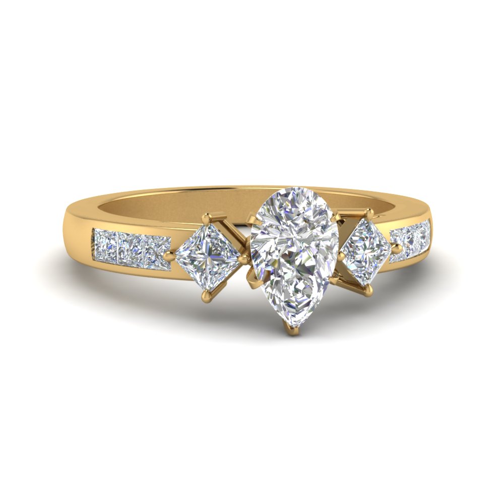 Square Halo Diamond Engagement Ring Setting 14k White Gold 0.20ct - NG231