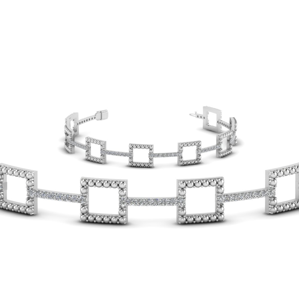 Diamond Bangle Bracelet (Stack-able & Unique) – Ledodi