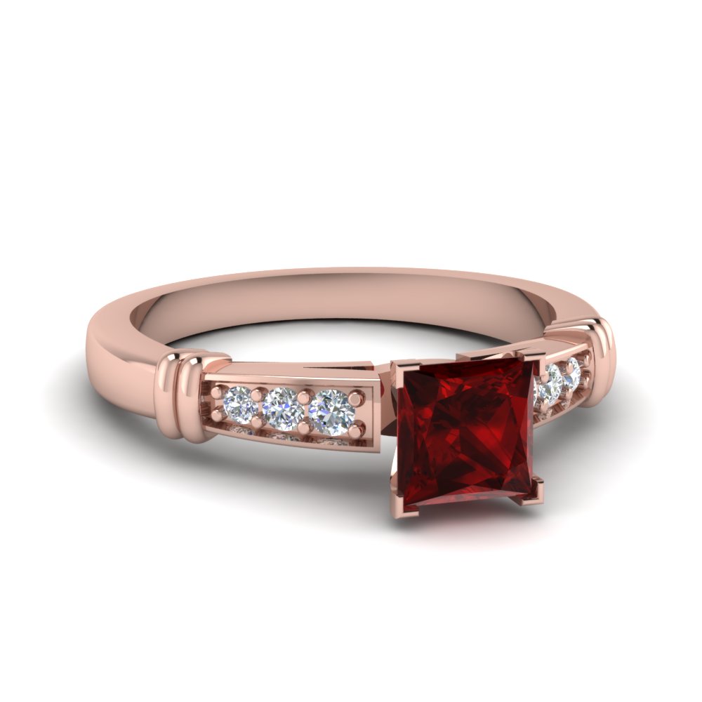 Ruby Pave Ring