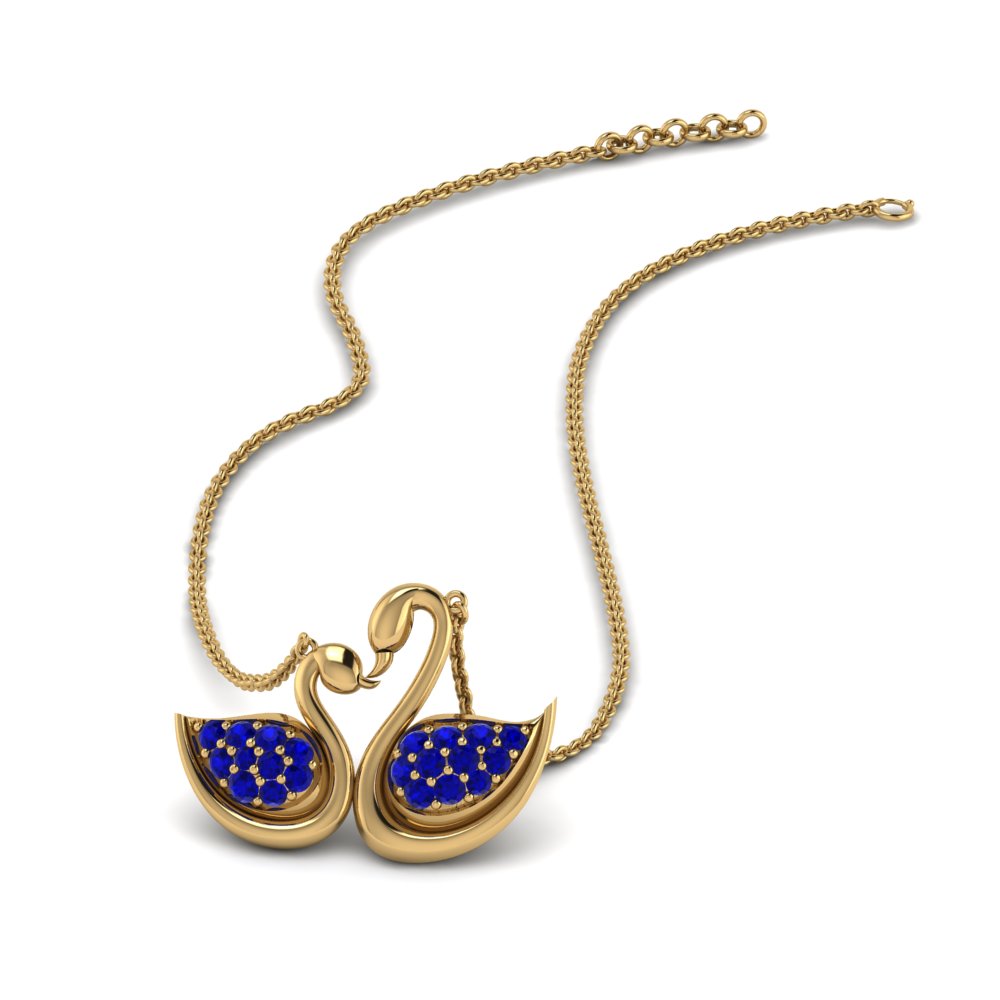 Swan Design Mothers Necklace