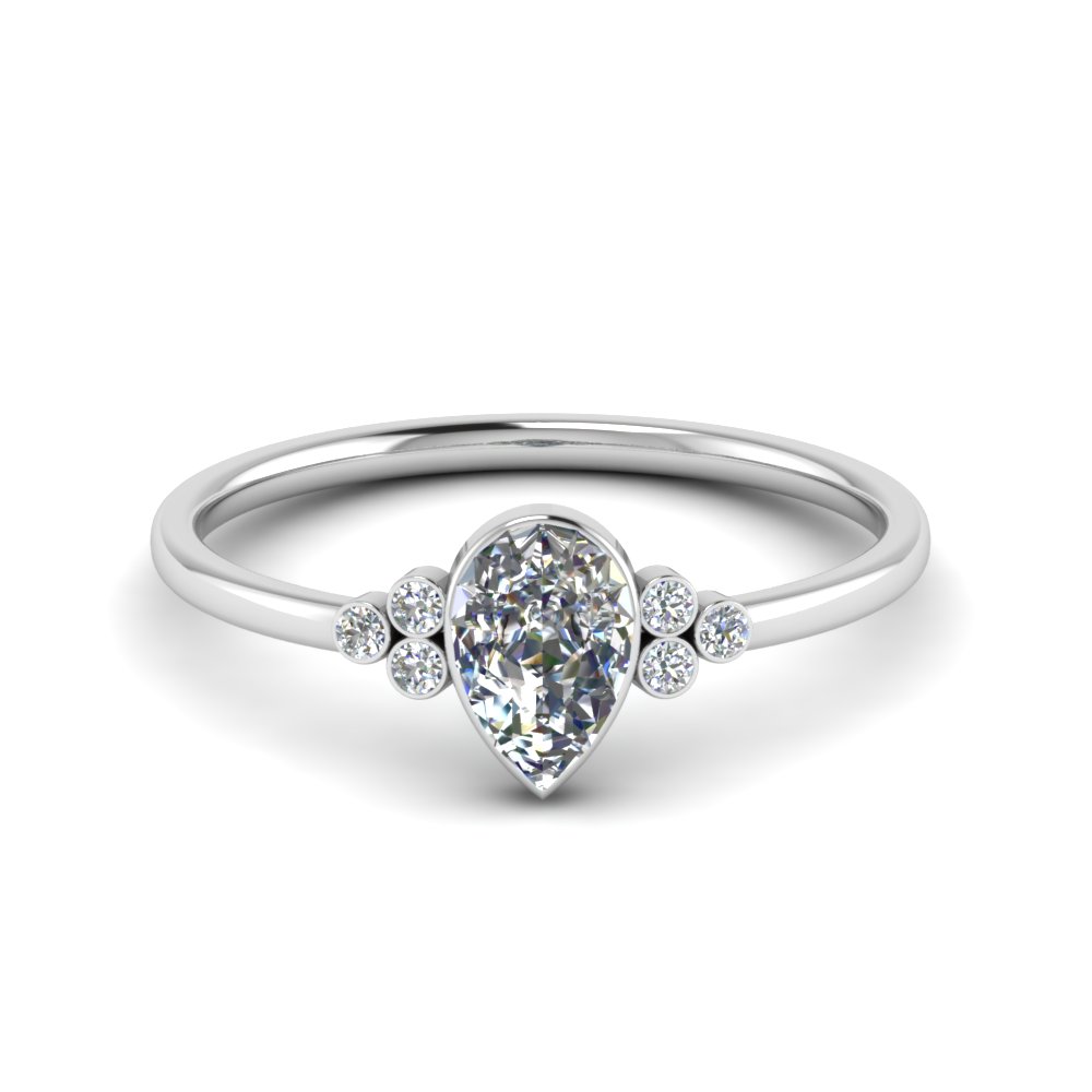 Petite Bezel Diamond Ring
