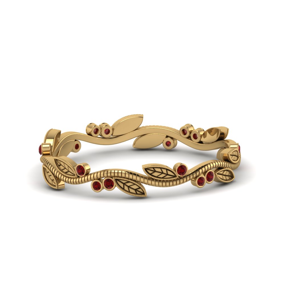 Tree Branch Ring With Ruby