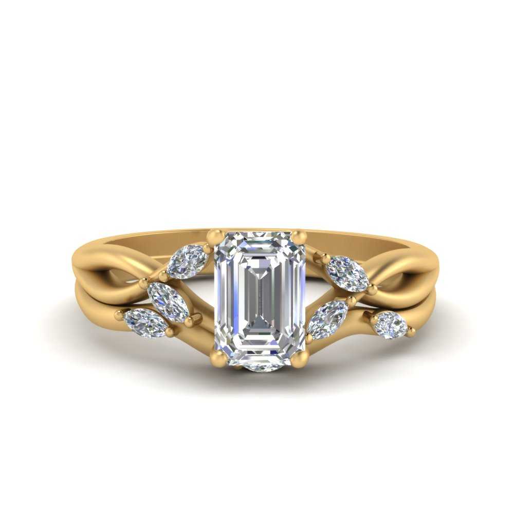 twisted-emerald-cut-womens-diamond-bridal-ring-sets-in-FD8300EMB2-NL-YG