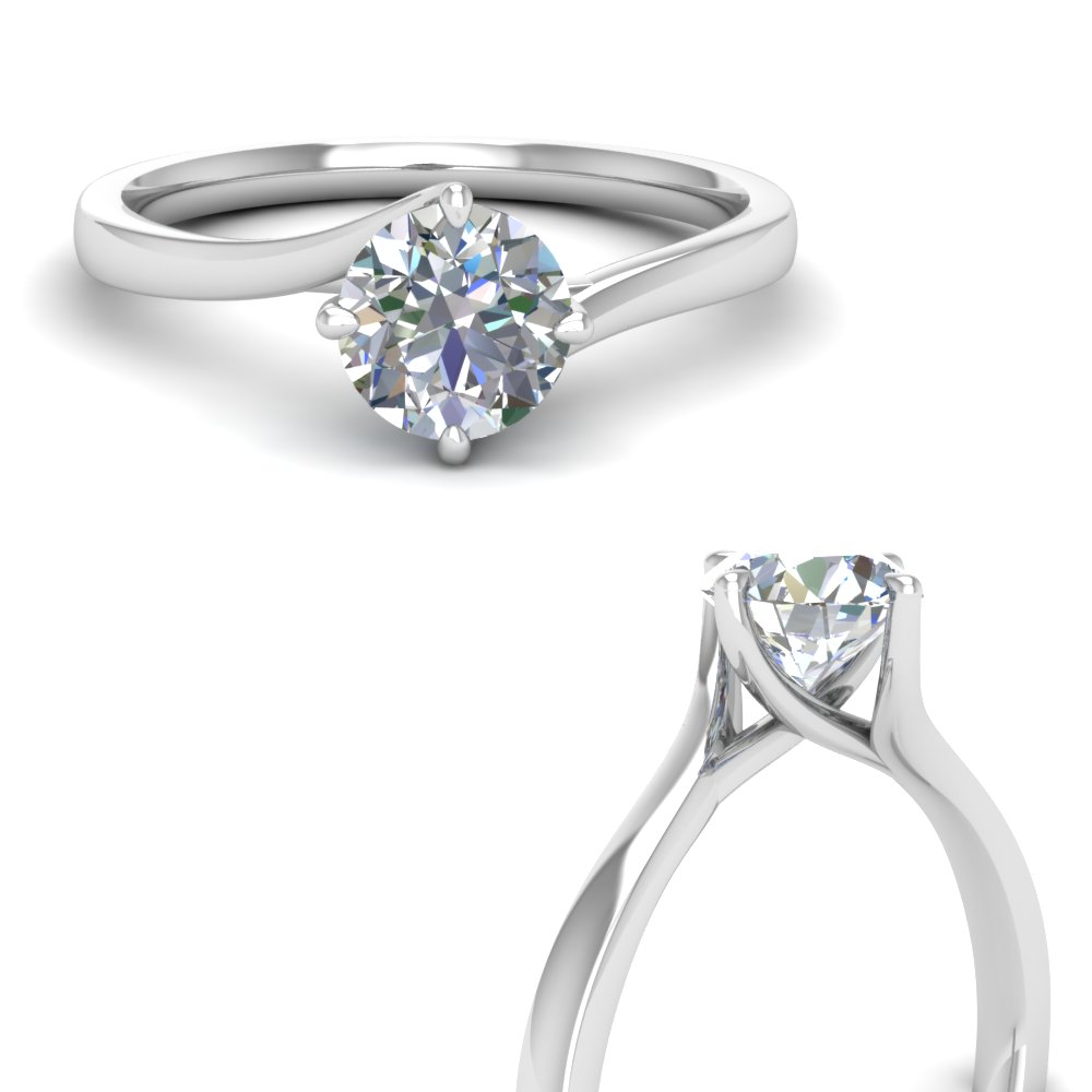 diamond ring with solitaire