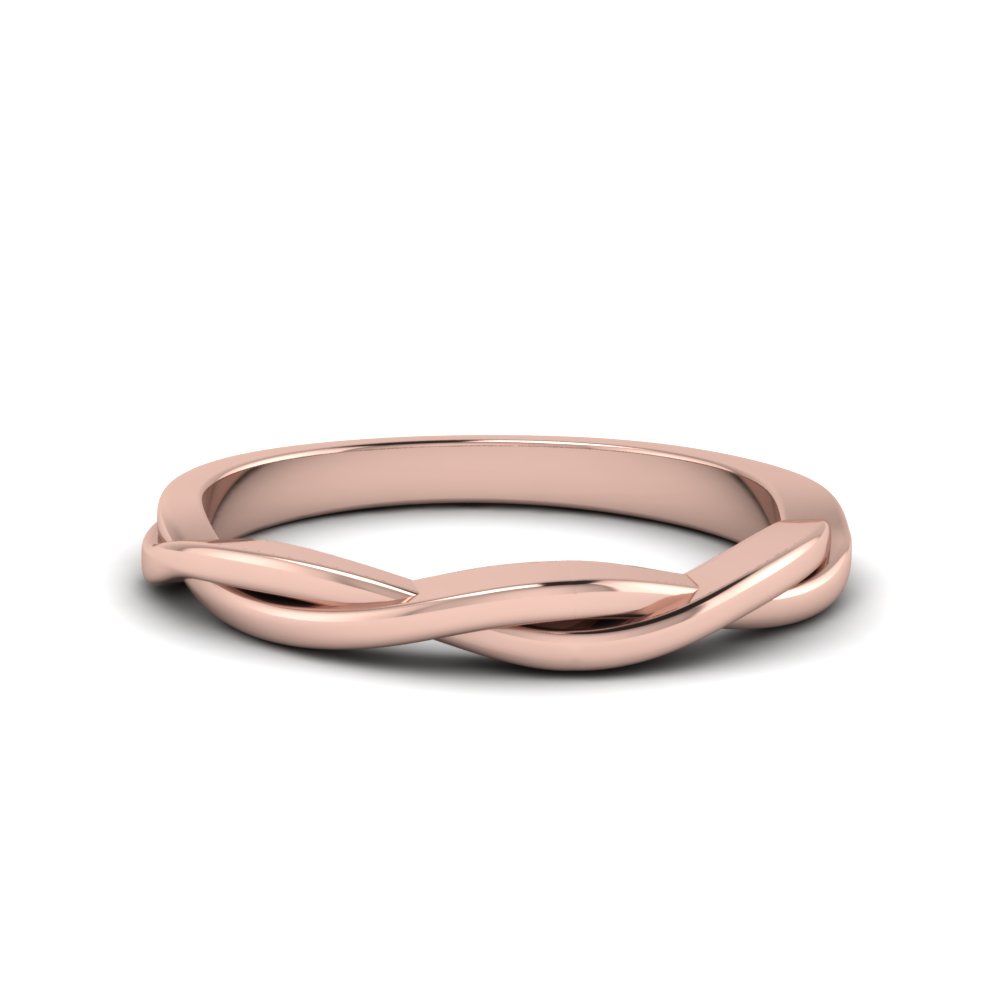 Twisted Vine Gold Band