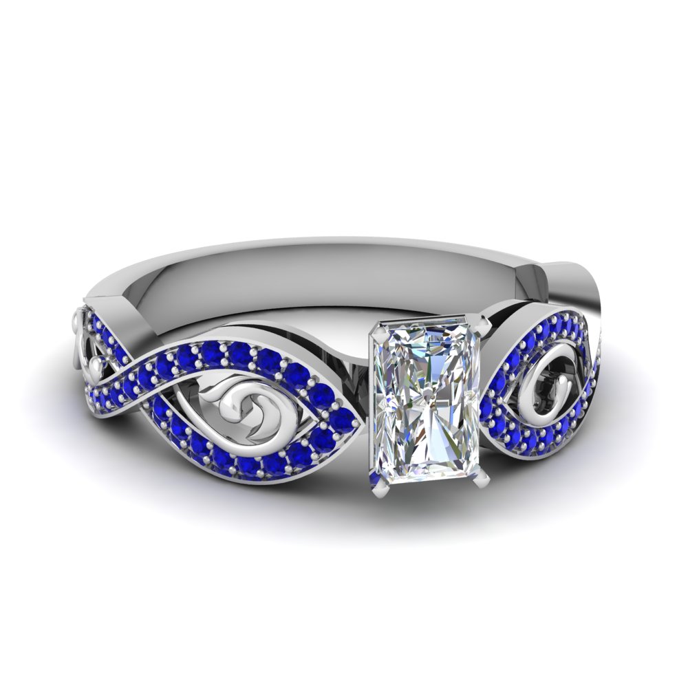 Unique Pave Diamond Ring