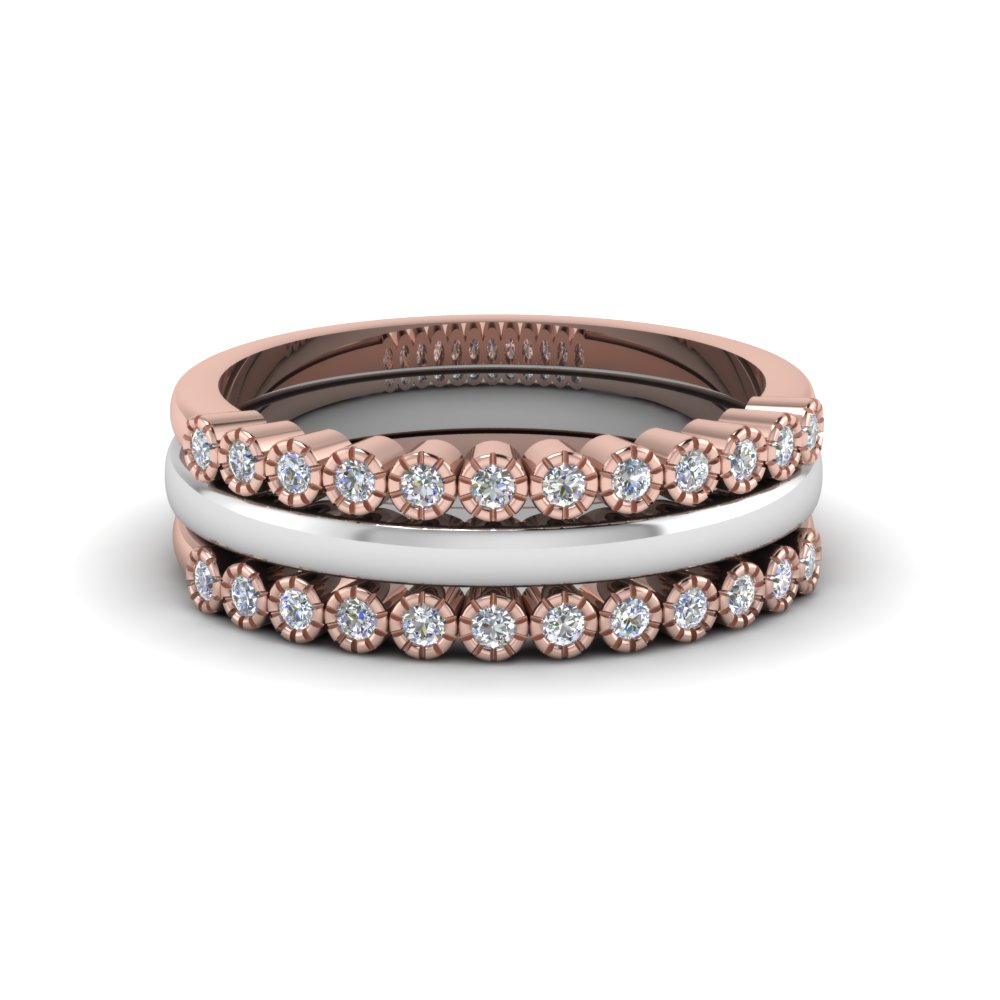 Wedding Stackable Bands For Women