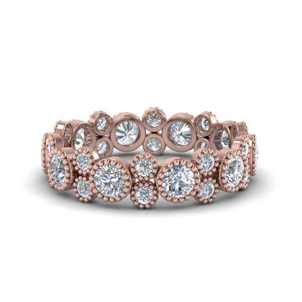 Rose Gold Diamond Eternity Ring on Sale, UP TO 56% OFF | www 