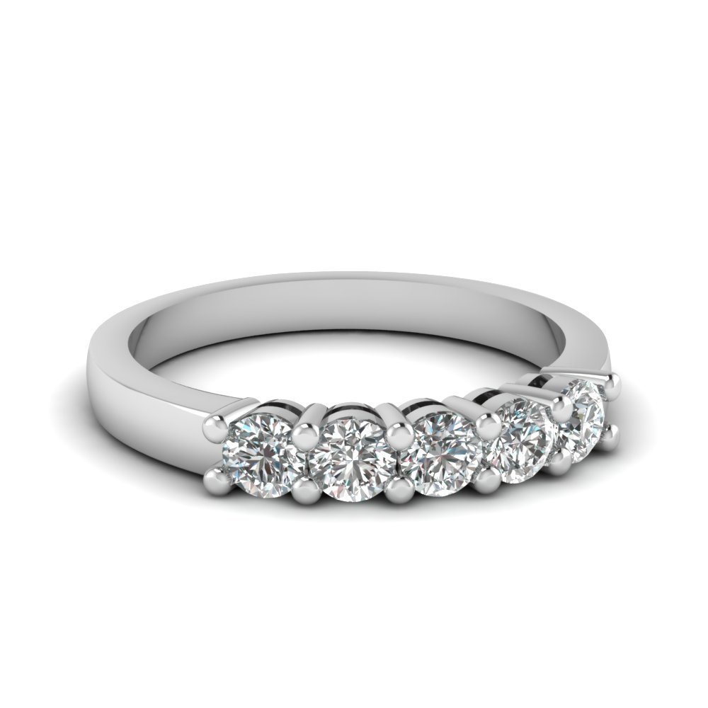 2.5 Carat Five Stone Diamond Ring