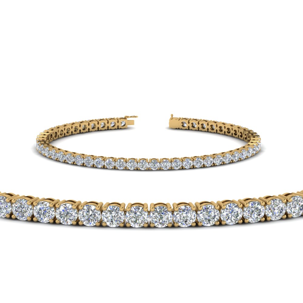 Womens Diamond Tennis Bracelet (5 Carat)