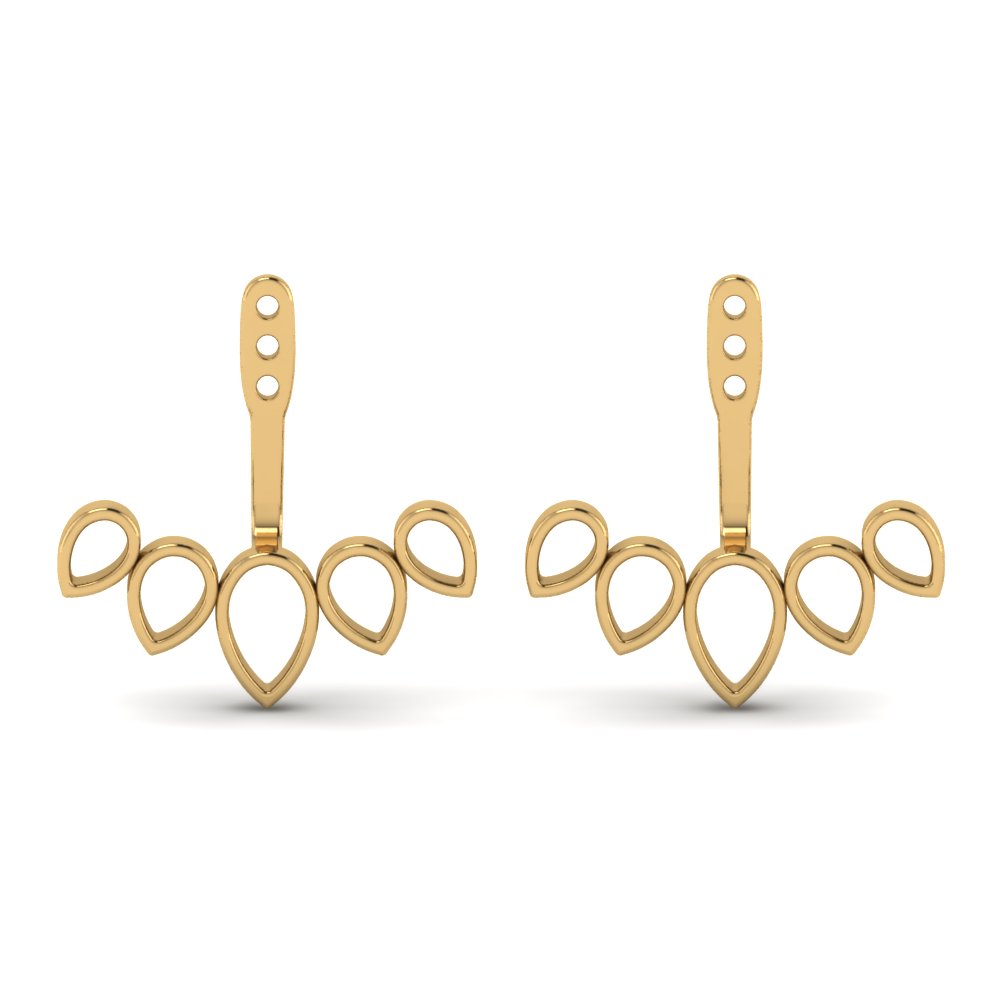 14k gold earring jackets discount